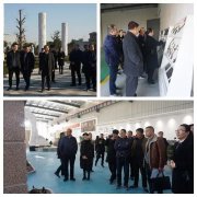 湖州市殡葬协会会员单位各级领导莅临创世大发参观