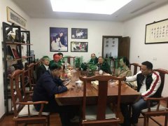 苍南县民政局领导莅临创世大发集团参观指导