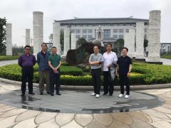 中国殡葬协会王宏阶、杨世森一行莅临考察指导