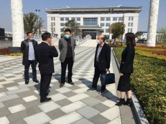 湖州市民政局副局长沈建军来创世大发调研生态葬